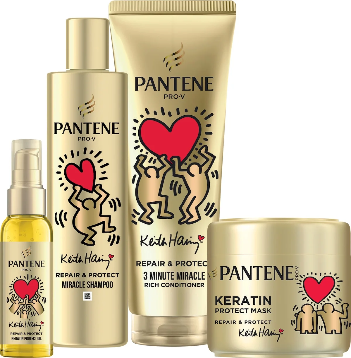 PANTENE dévoile sa nouvelle collection de soin capillaire inspirée par Keith Haring