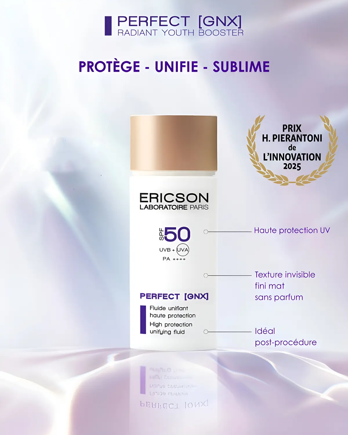Avec PERFECT [GNX], Ericson Laboratoire révolutionne le soin anti-âge