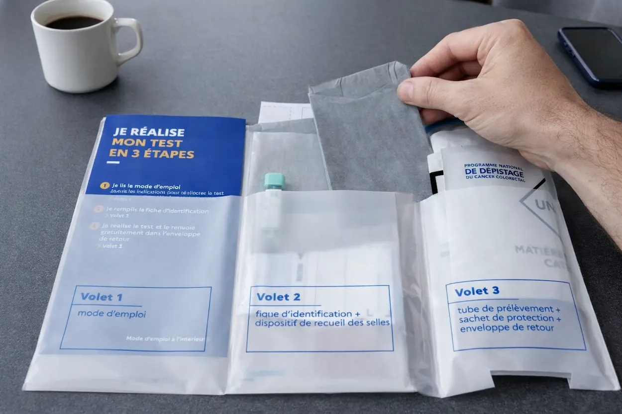 Comment faire son test de dépistage du cancer colorectal à domicile gratuitement ?